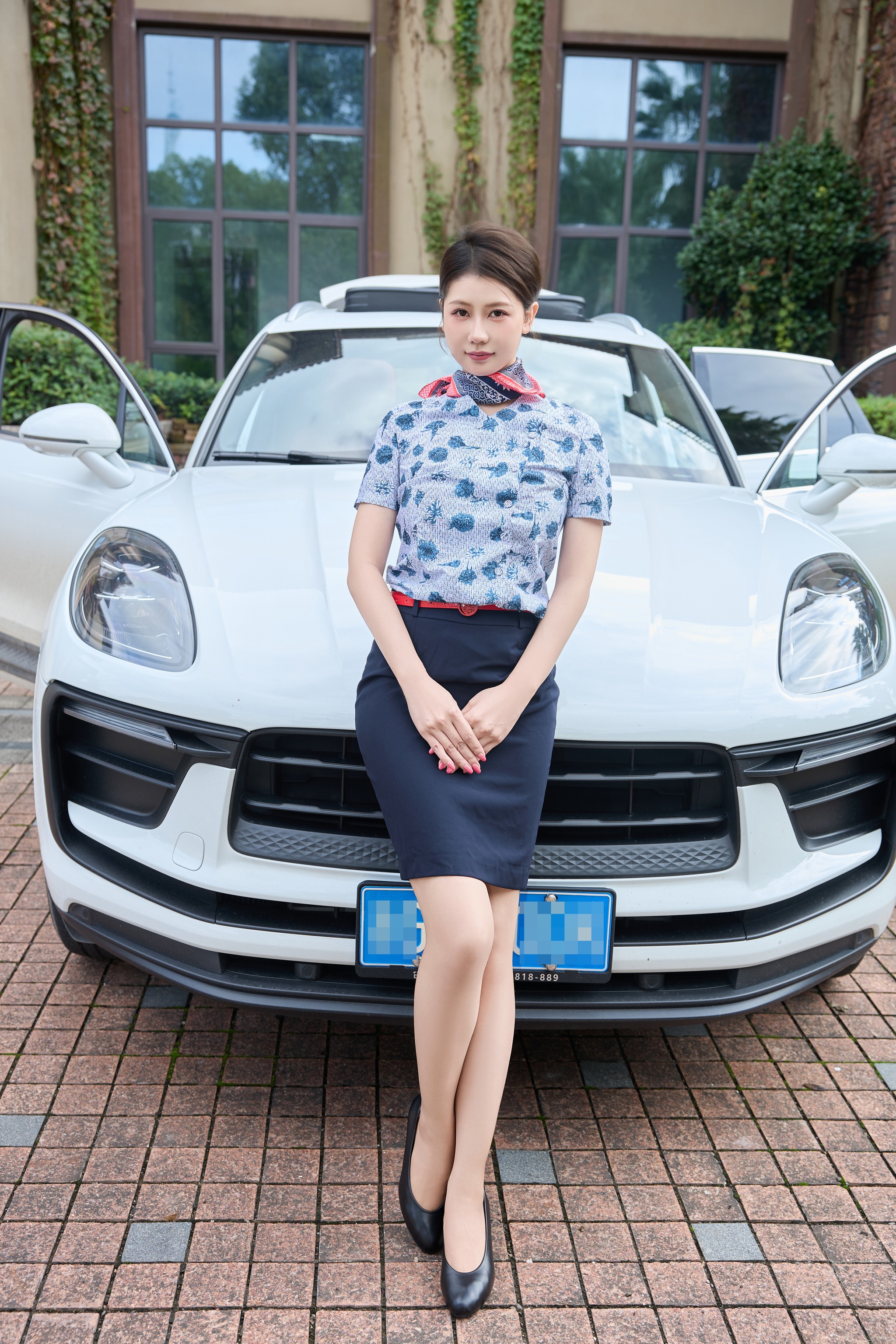图片[1]-尹甜甜 – NO.022 空姐制服 [84P]-XikXak